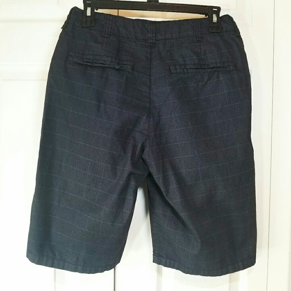 Dark Gray Pattern Shorts - Picture 2 of 4
